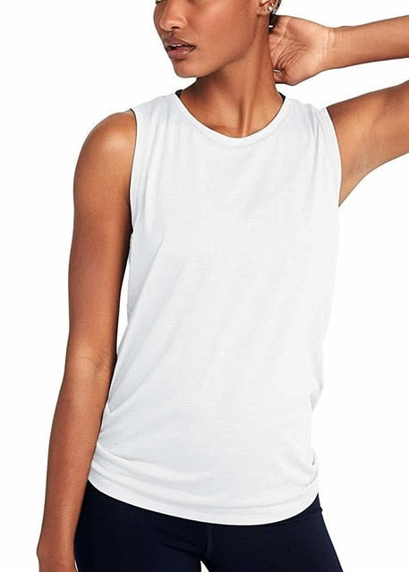 MAIJION Women Yoga Shirts Sleeveless Yoga Tank Tops Sexy Mesh Back